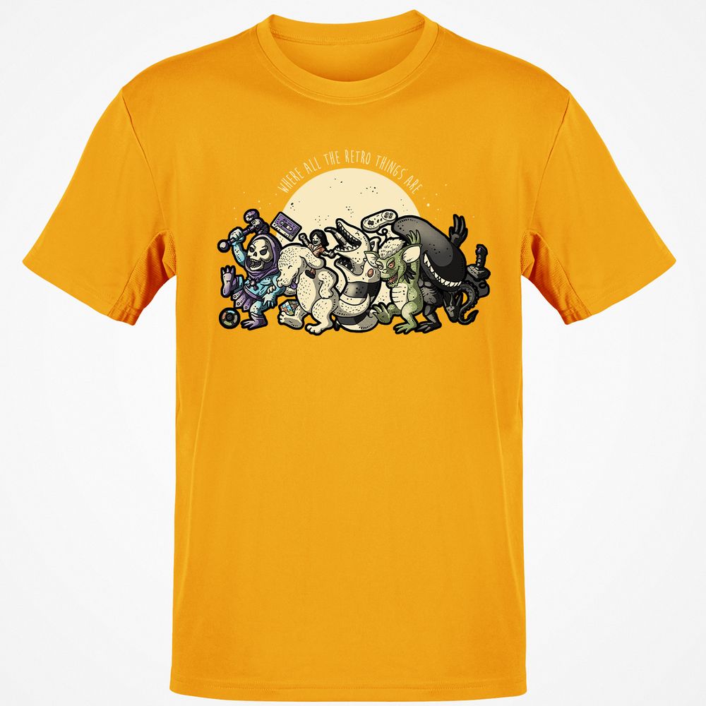 Classic Unisex T-Shirt - 4MJDSNHS - Gold - 4