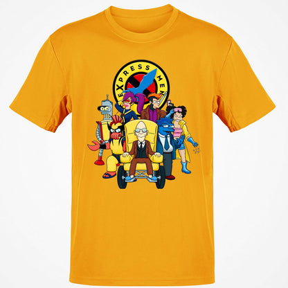 Classic Unisex T-Shirt - R8GPFZSG - Gold - 4