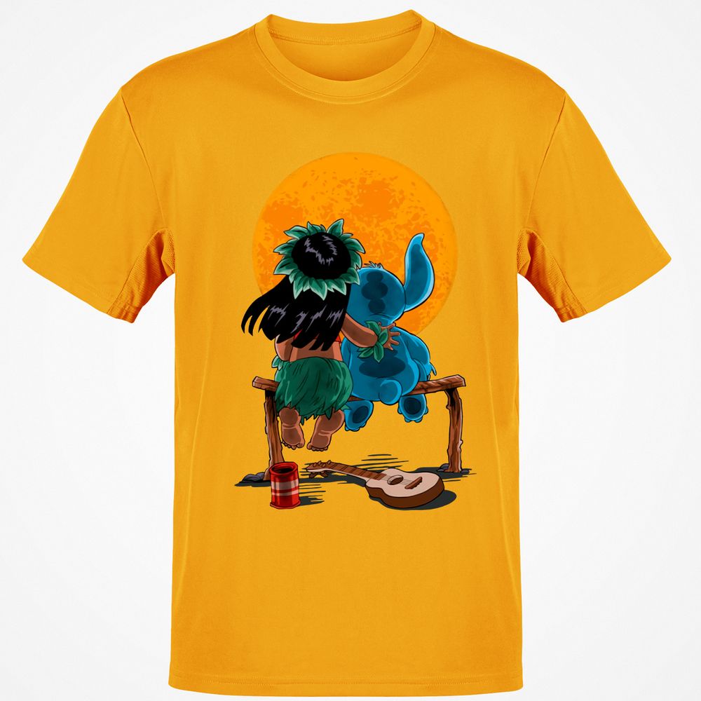 Classic Unisex T-Shirt - VQXAHE1X - Gold - 4