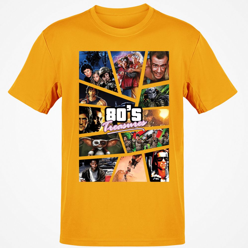 Classic Unisex T-Shirt - P2SQNGPN - Gold - 4