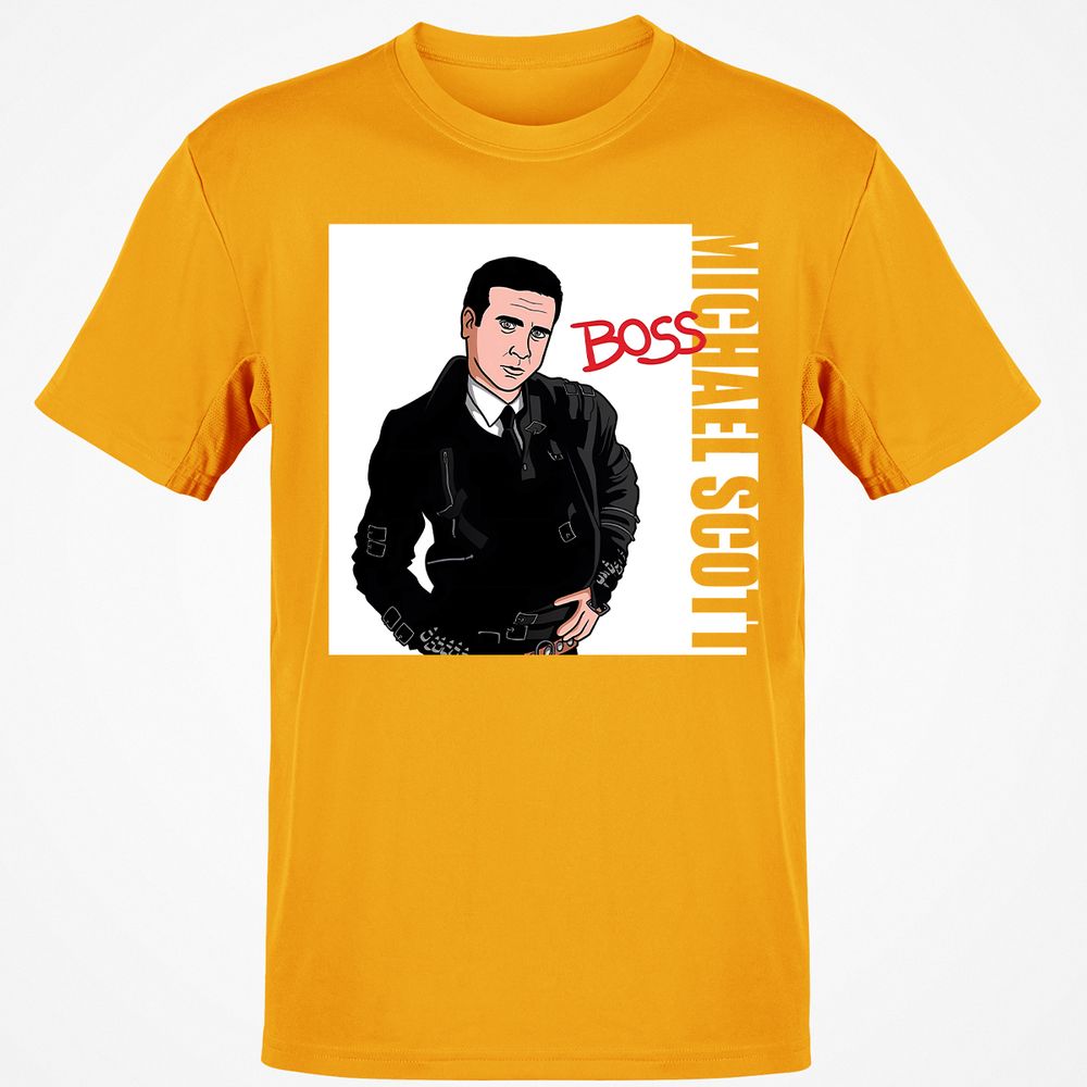 Classic Unisex T-Shirt - HUXNX8M1 - Gold - 4