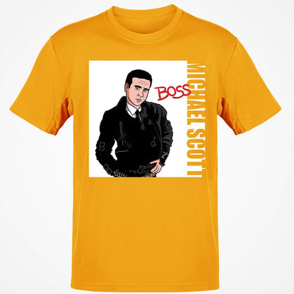 Classic Unisex T-Shirt - HUXNX8M1 - Gold - 4