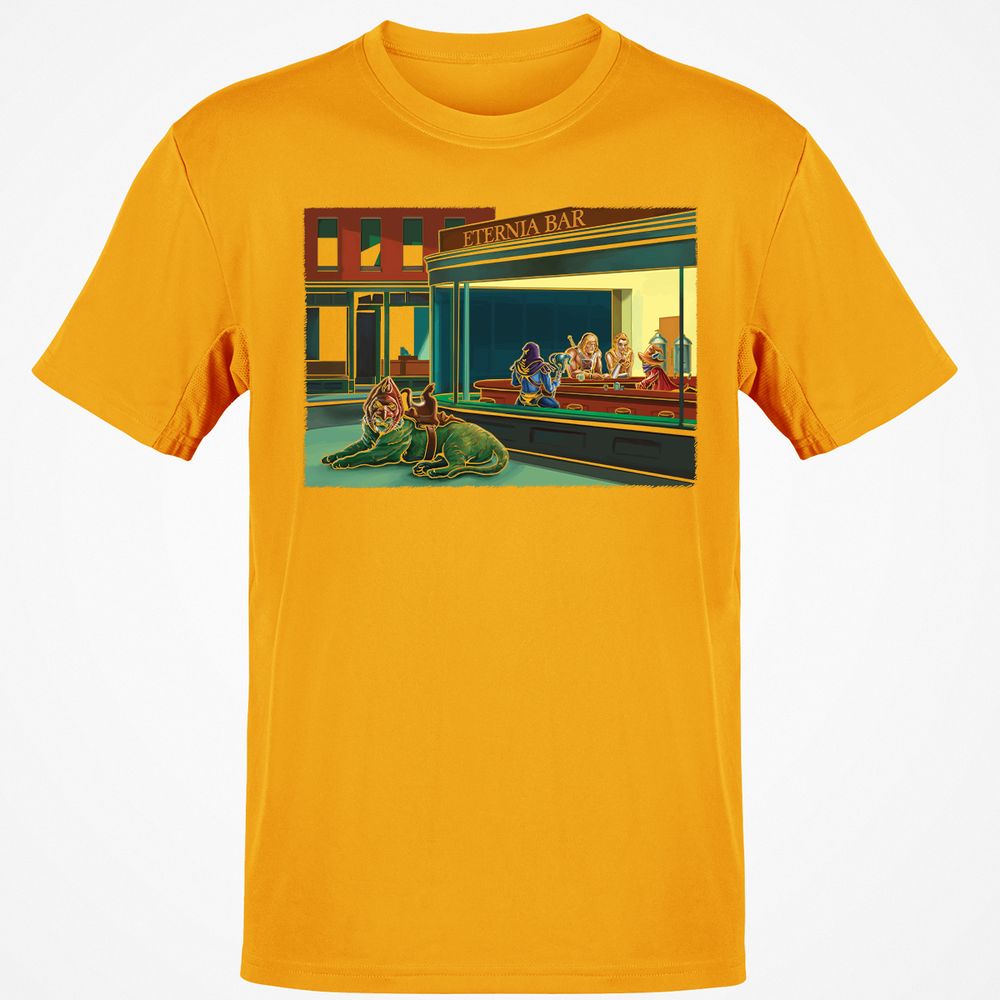 Classic Unisex T-Shirt - GQFHQYAB - Gold - 4