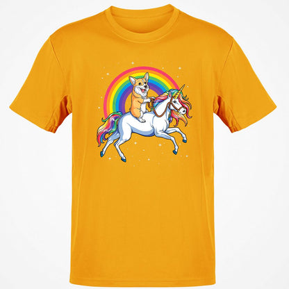 Classic Unisex T-Shirt - YNFK967J - Gold - 4