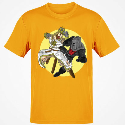 Classic Unisex T-Shirt - SBJDCDGF - Gold - 4