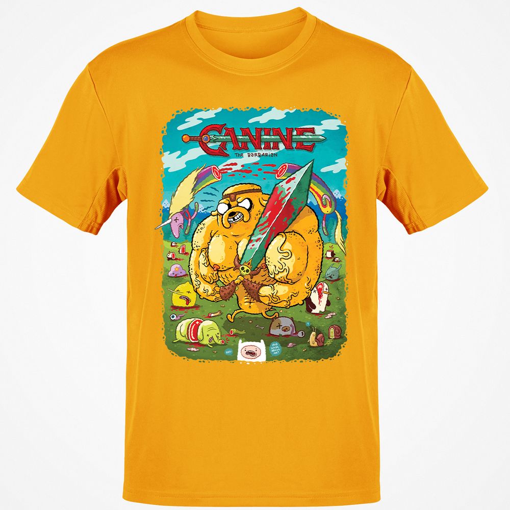 Classic Unisex T-Shirt - HYDWCSKR - Gold - 4