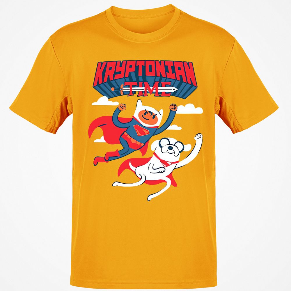 Classic Unisex T-Shirt - J8A2G7UC - Gold - 4