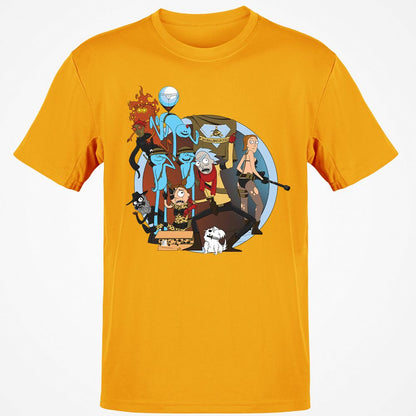 Classic Unisex T-Shirt - X316XWQG - Gold - 4