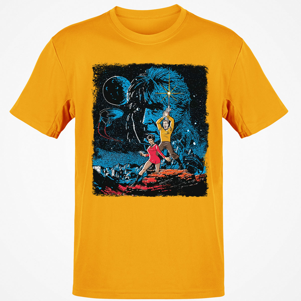 Classic Unisex T-Shirt - ZZR59CY4 - Gold - 4