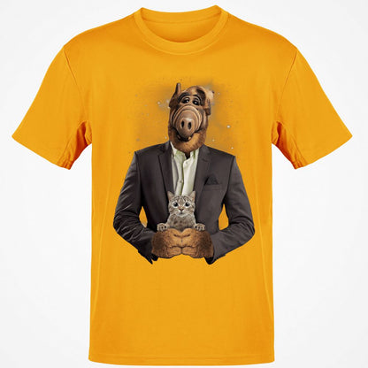 Classic Unisex T-Shirt - XZE8UFCW - Gold - 4