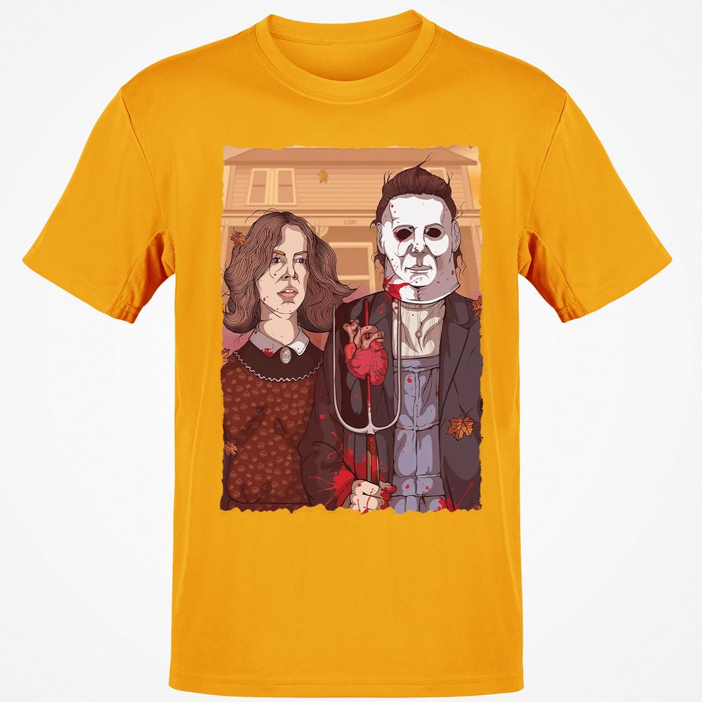 Classic Unisex T-Shirt - RLTK44WD - Gold - 4