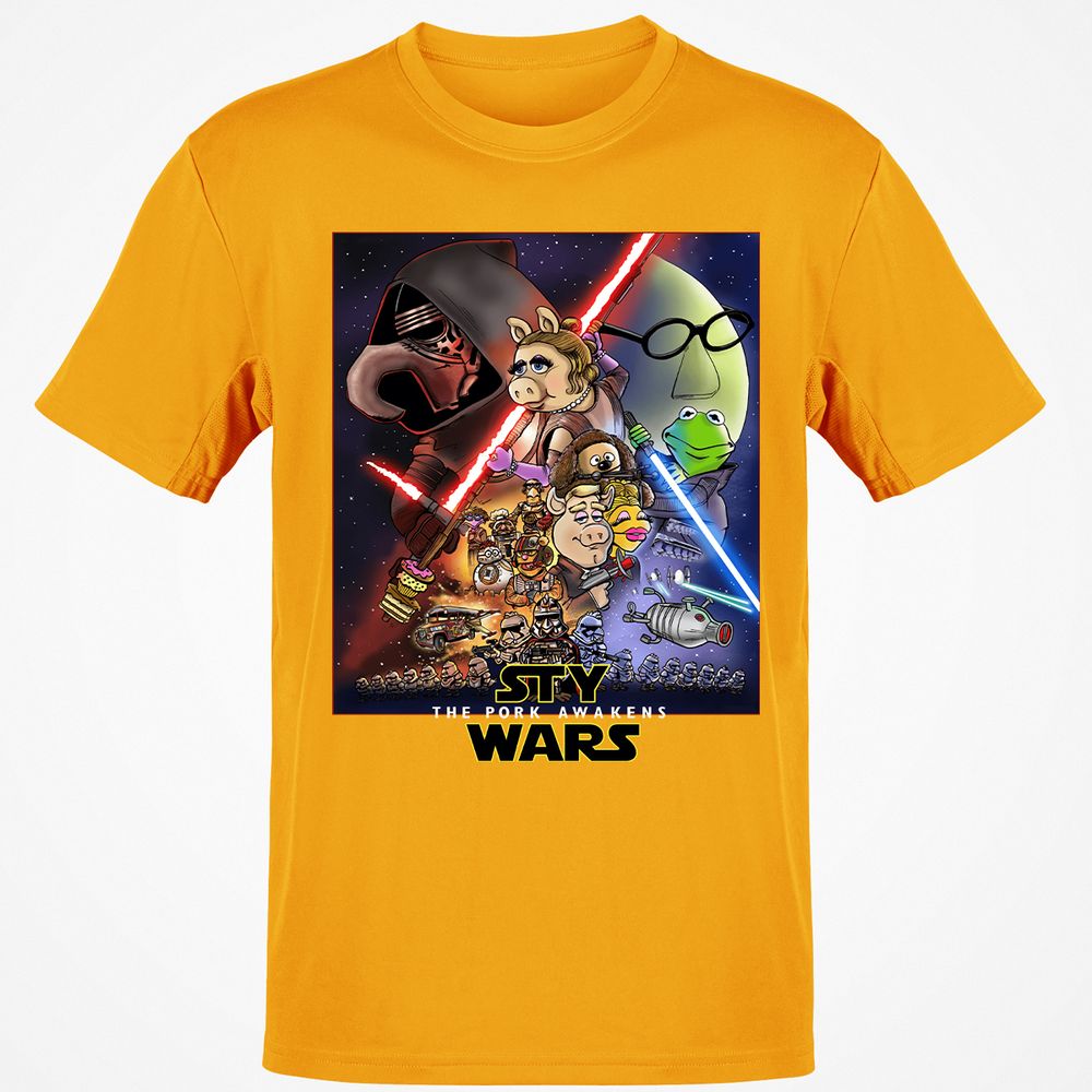 Classic Unisex T-Shirt - M3MSX8R6 - Gold - 4
