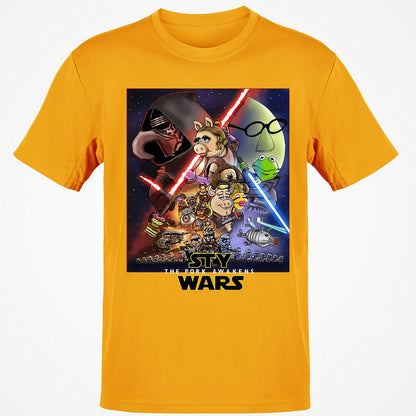Classic Unisex T-Shirt - M3MSX8R6 - Gold - 4