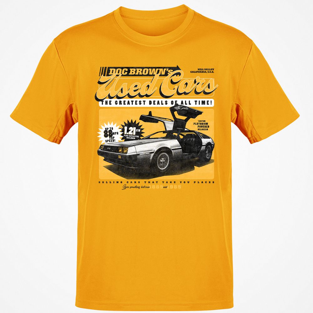 Classic Unisex T-Shirt - C2UV6VC1 - Gold - 4