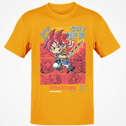 Classic Unisex T-Shirt - L3DK861R - Gold - 4