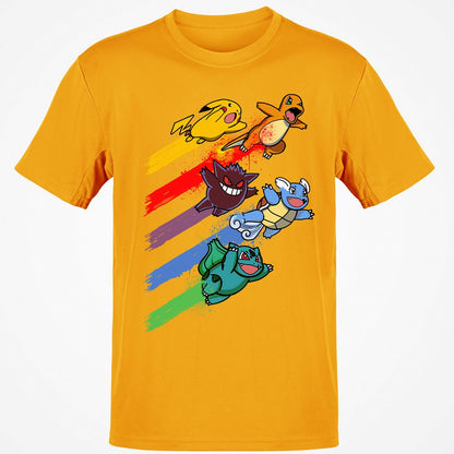 Classic Unisex T-Shirt - T4TCQP57 - Gold - 4