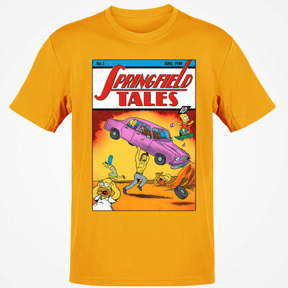 Classic Unisex T-Shirt - UFRNSQV9 - Gold - 4