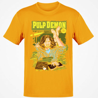 Classic Unisex T-Shirt - MRMC8H7K - Gold - 4