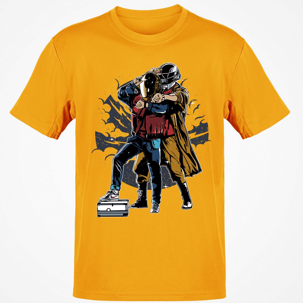 Classic Unisex T-Shirt - V7WQA1GT - Gold - 4