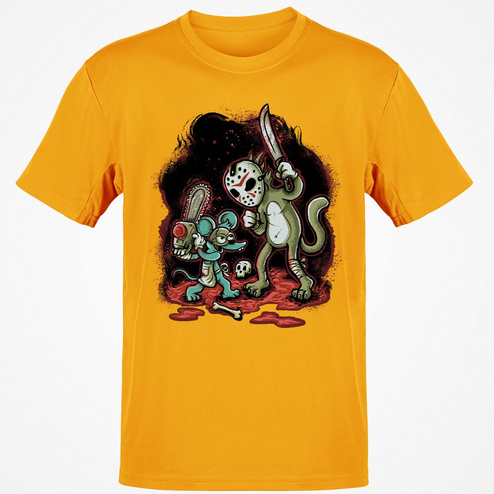 Classic Unisex T-Shirt - Q3L86EJ7 - Gold - 4