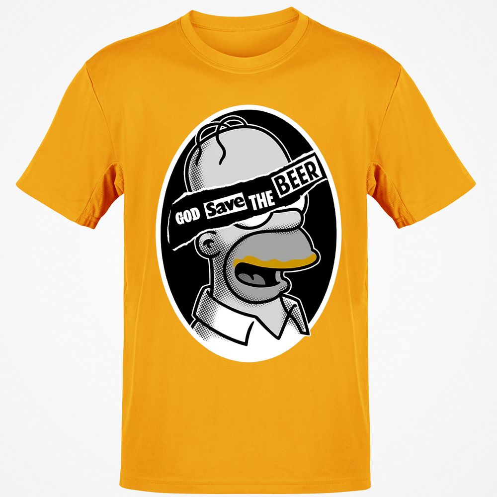 Classic Unisex T-Shirt - 7EF48PS7 - Gold - 4