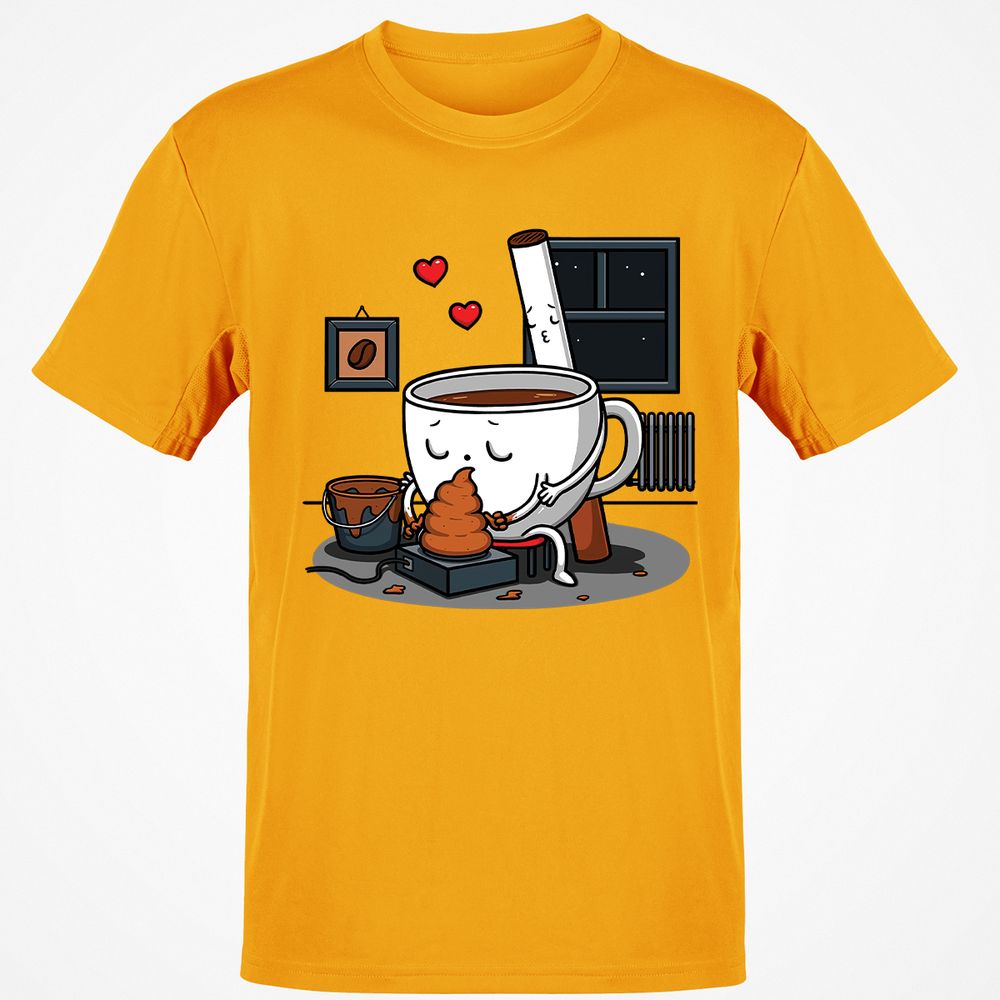 Classic Unisex T-Shirt - L1XJG1TZ - Gold - 4