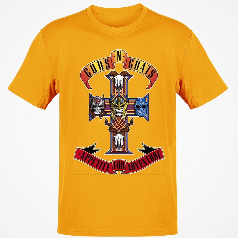 Classic Unisex T-Shirt - RJKD5Z1U - Gold - 4