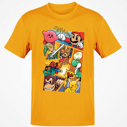 Classic Unisex T-Shirt - A3T9GXTR - Gold - 4