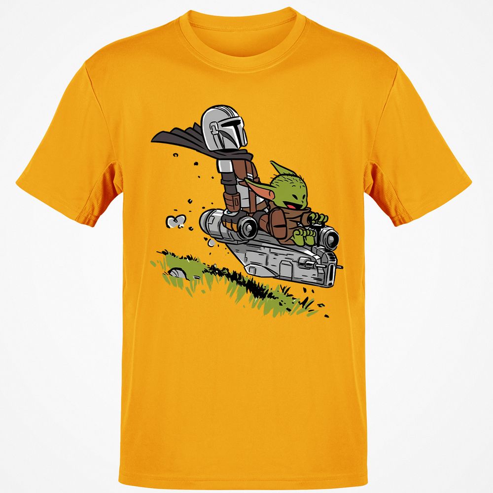 Classic Unisex T-Shirt - 2BEDMCT4 - Gold - 4