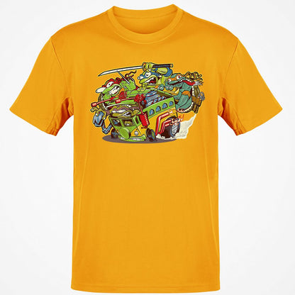 Classic Unisex T-Shirt - 3XBAEJX5 - Gold - 4