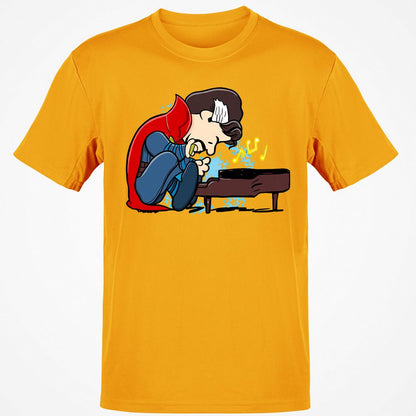 Classic Unisex T-Shirt - US1LVS5D - Gold - 4