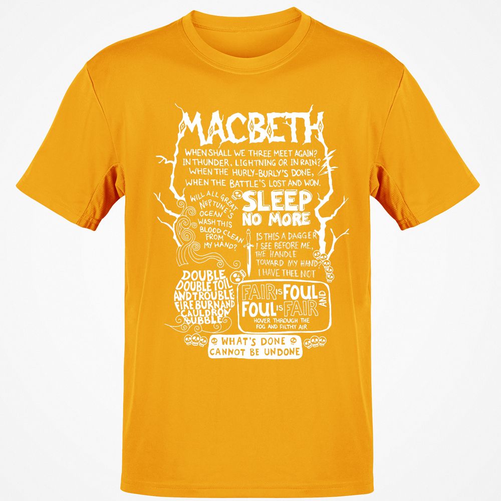 Classic Unisex T-Shirt - ZH9Z8F3T - Gold - 4