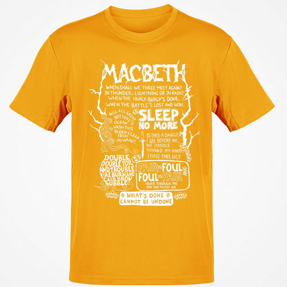 Classic Unisex T-Shirt - ZH9Z8F3T - Gold - 4
