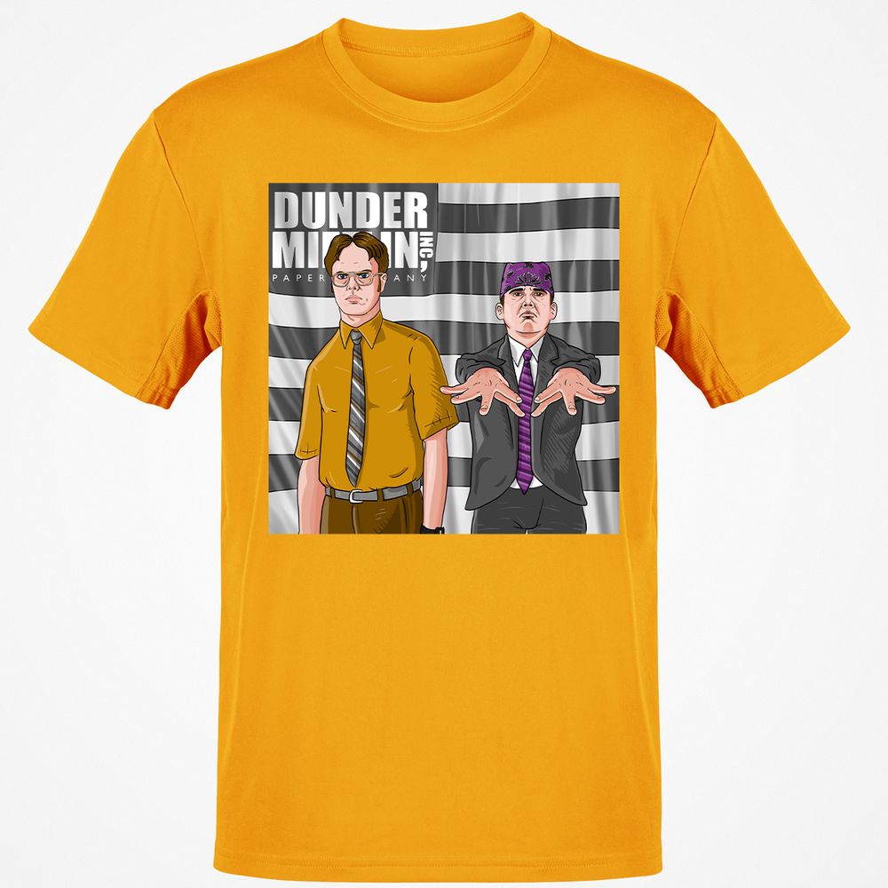 Classic Unisex T-Shirt - WFKYVSDV - Gold - 4