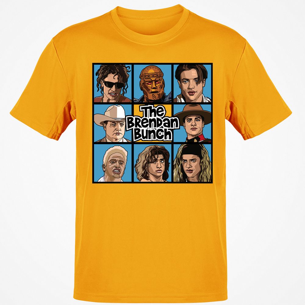 Classic Unisex T-Shirt - EF13GAN2 - Gold - 4