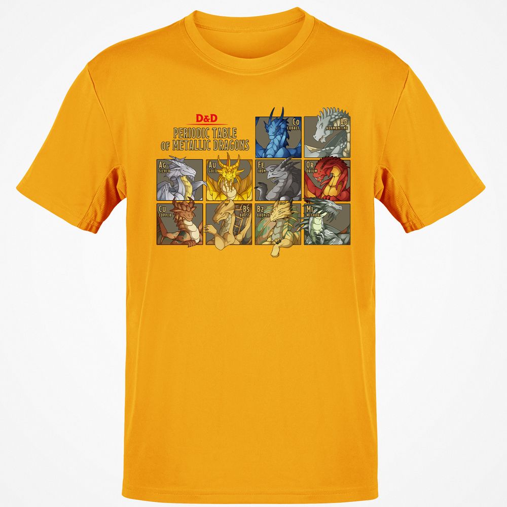 Classic Unisex T-Shirt - TEZG1NMB - Gold - 4