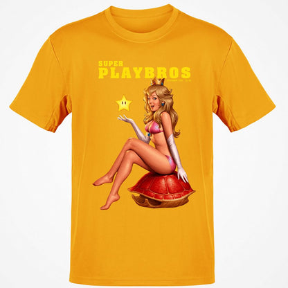 Classic Unisex T-Shirt - 6EA4RB93 - Gold - 4