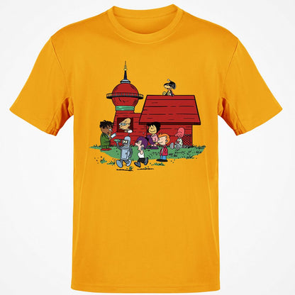 Classic Unisex T-Shirt - TCNU6292 - Gold - 4