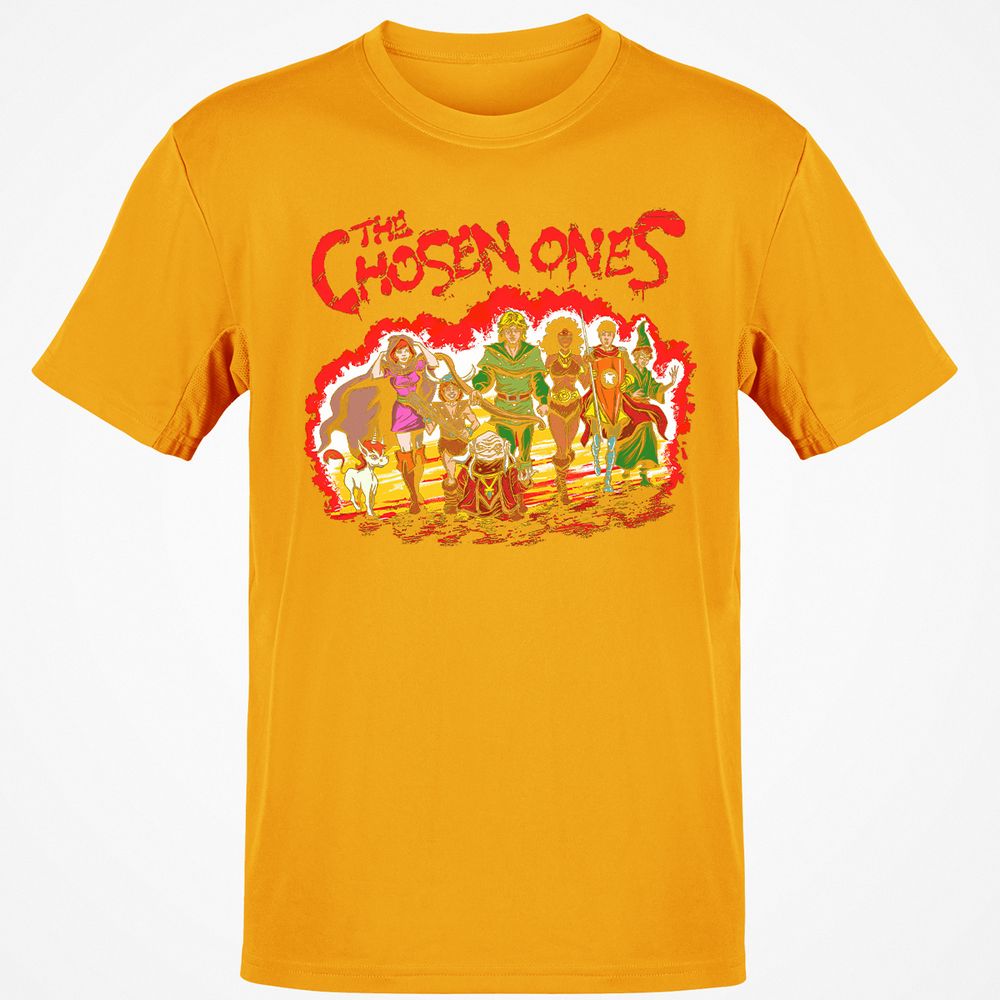 Classic Unisex T-Shirt - 6KSR7TAP - Gold - 4