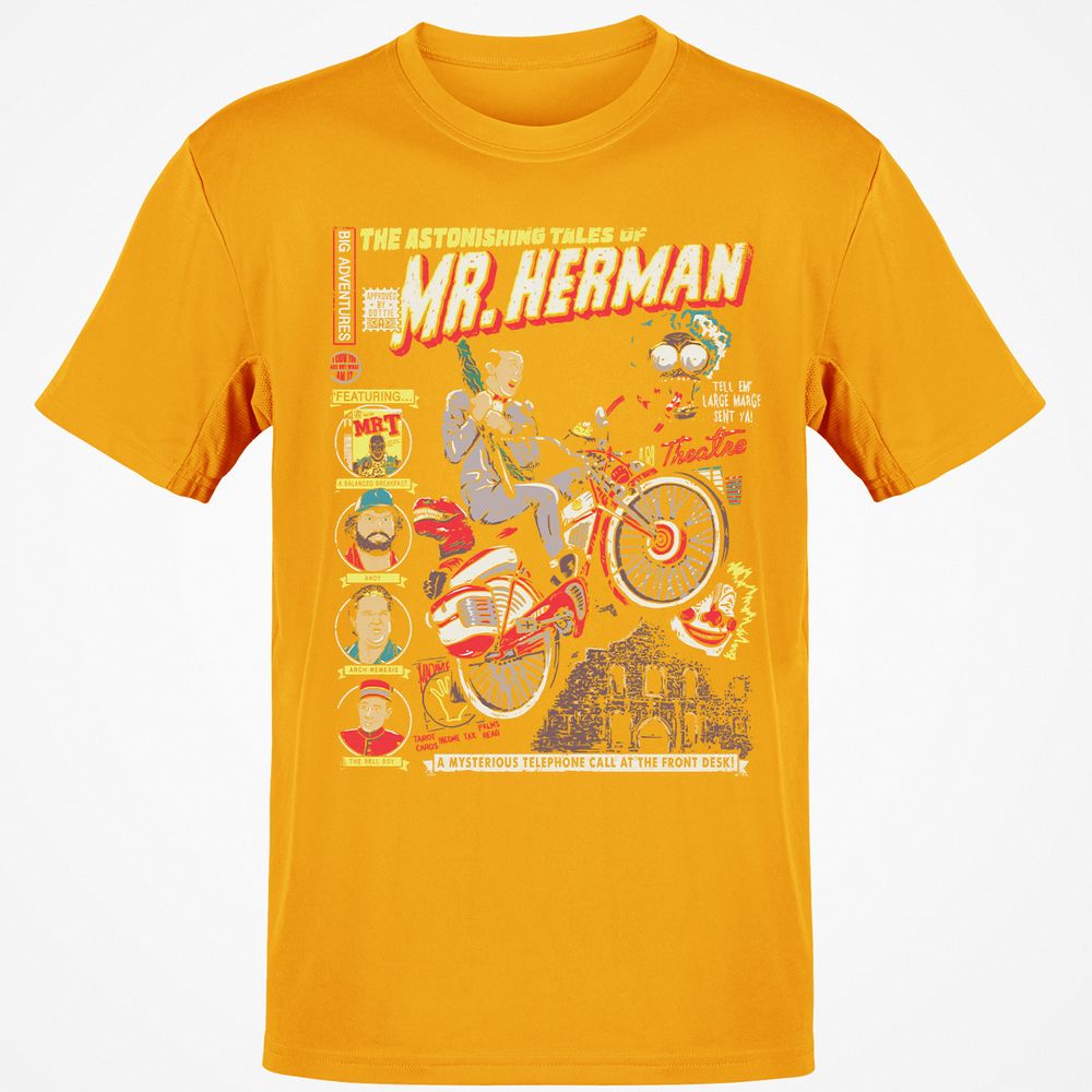 Classic Unisex T-Shirt - 5LZTA6LK - Gold - 4