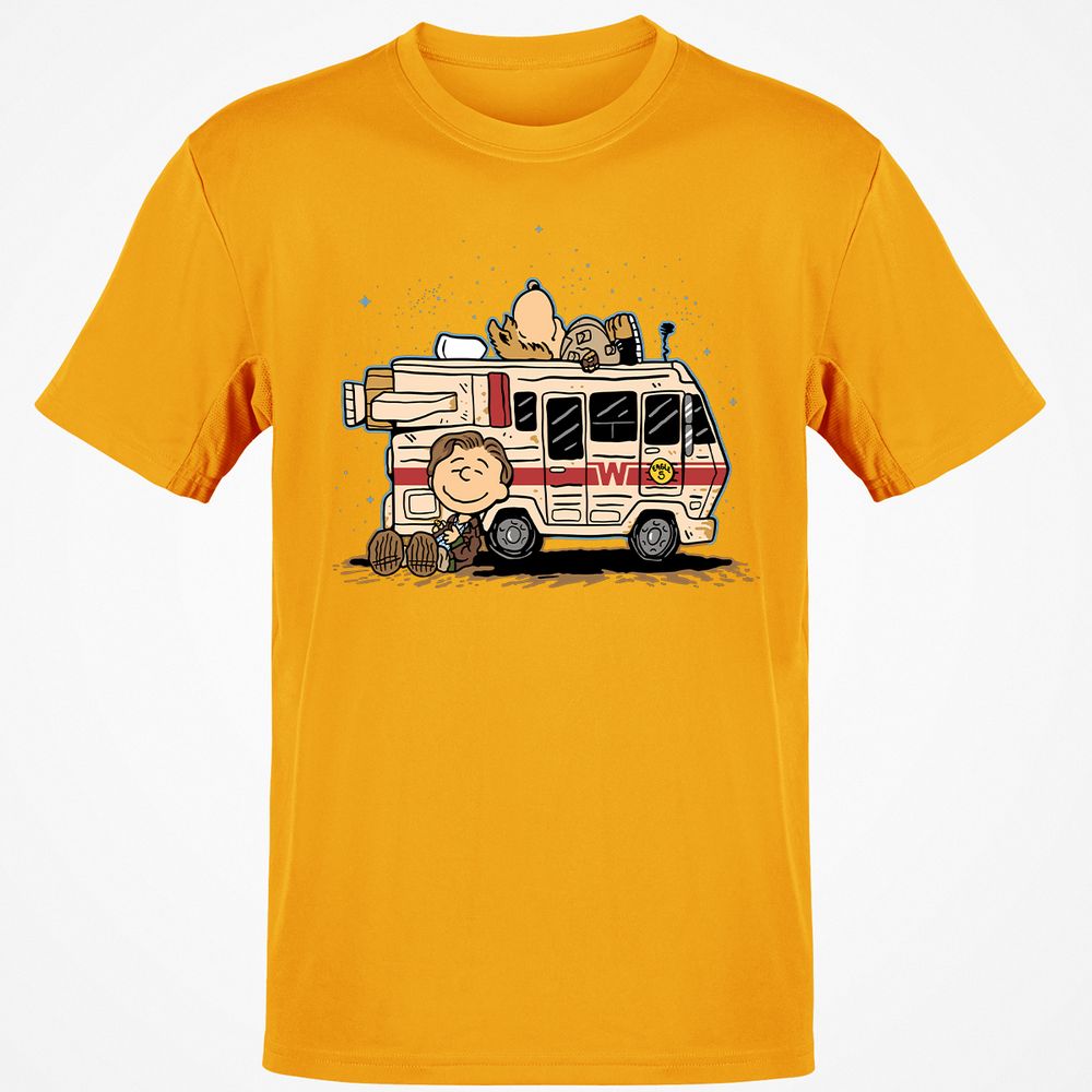 Classic Unisex T-Shirt - CLMGHM8U - Gold - 4