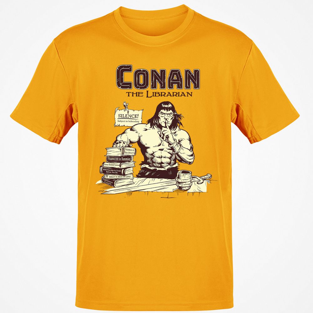 Classic Unisex T-Shirt - RLK3KZQ9 - Gold - 4