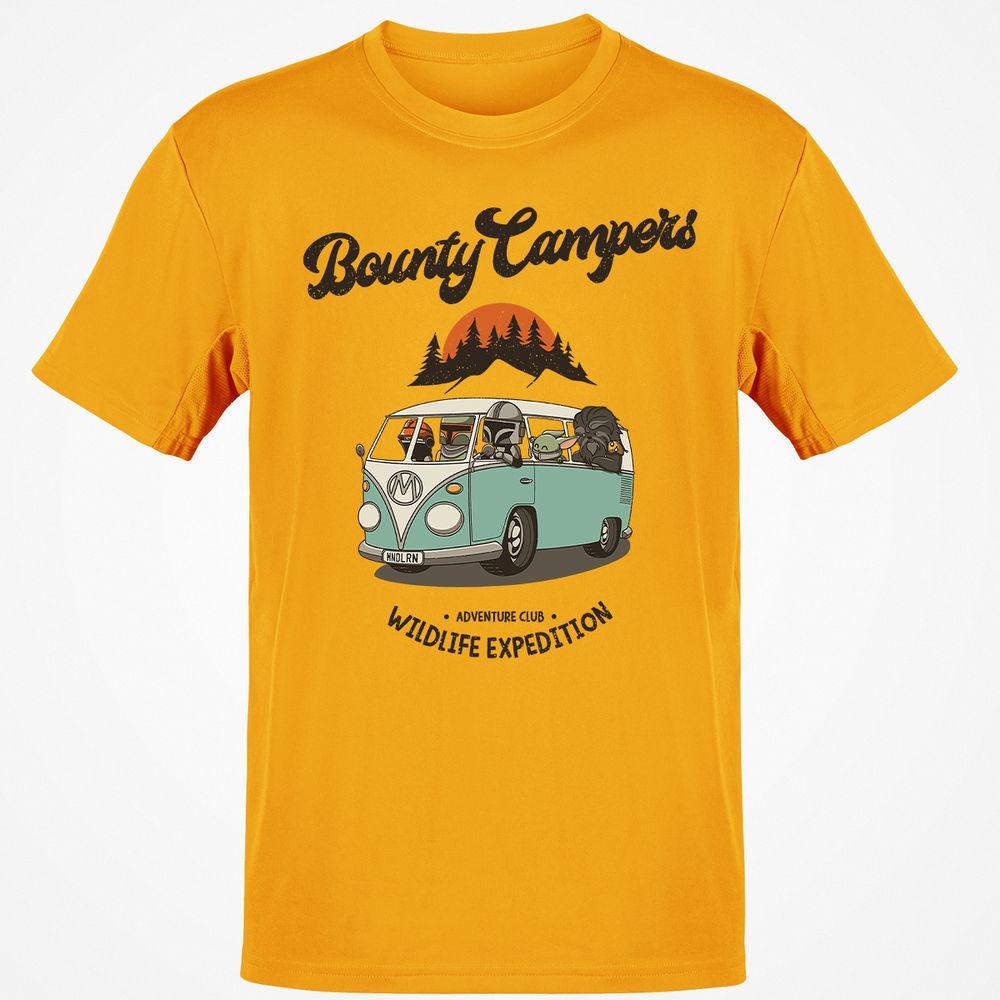 Classic Unisex T-Shirt - F69QGHMA - Gold - 4