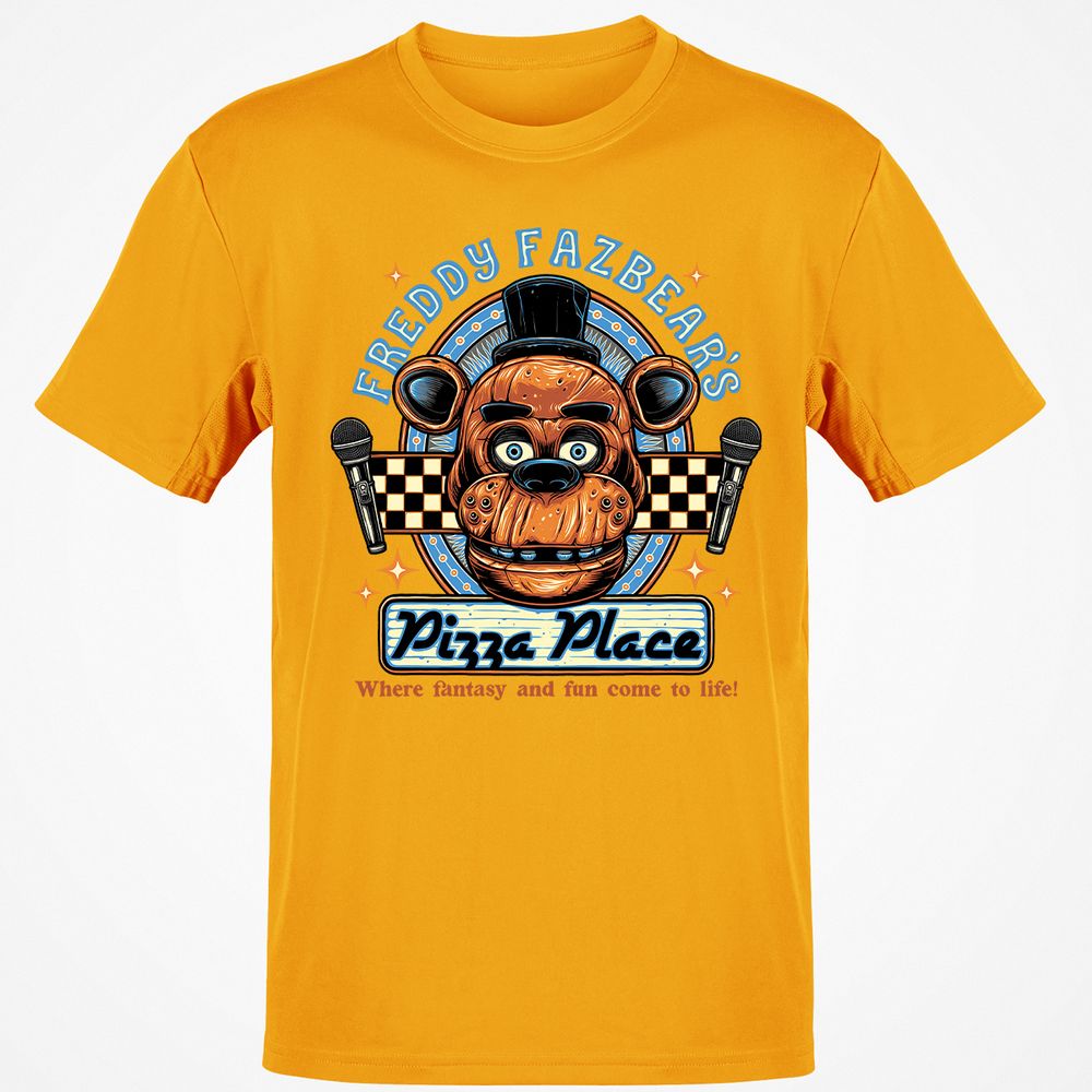 Classic Unisex T-Shirt - TNTWH7MU - Gold - 4