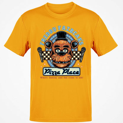 Classic Unisex T-Shirt - TNTWH7MU - Gold - 4