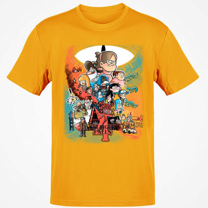 Classic Unisex T-Shirt - P5BGPXSN - Gold - 4