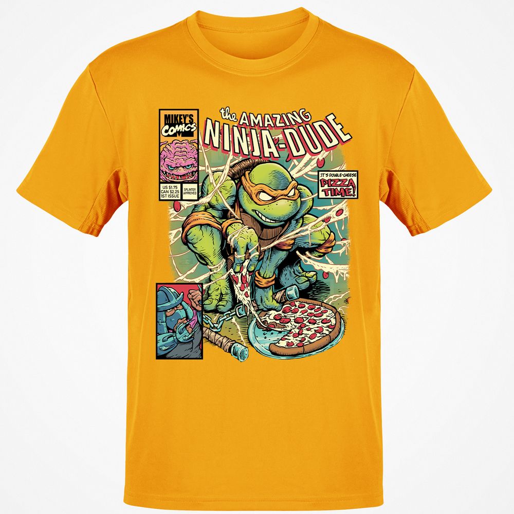 Classic Unisex T-Shirt - ZSKMDHA3 - Gold - 4