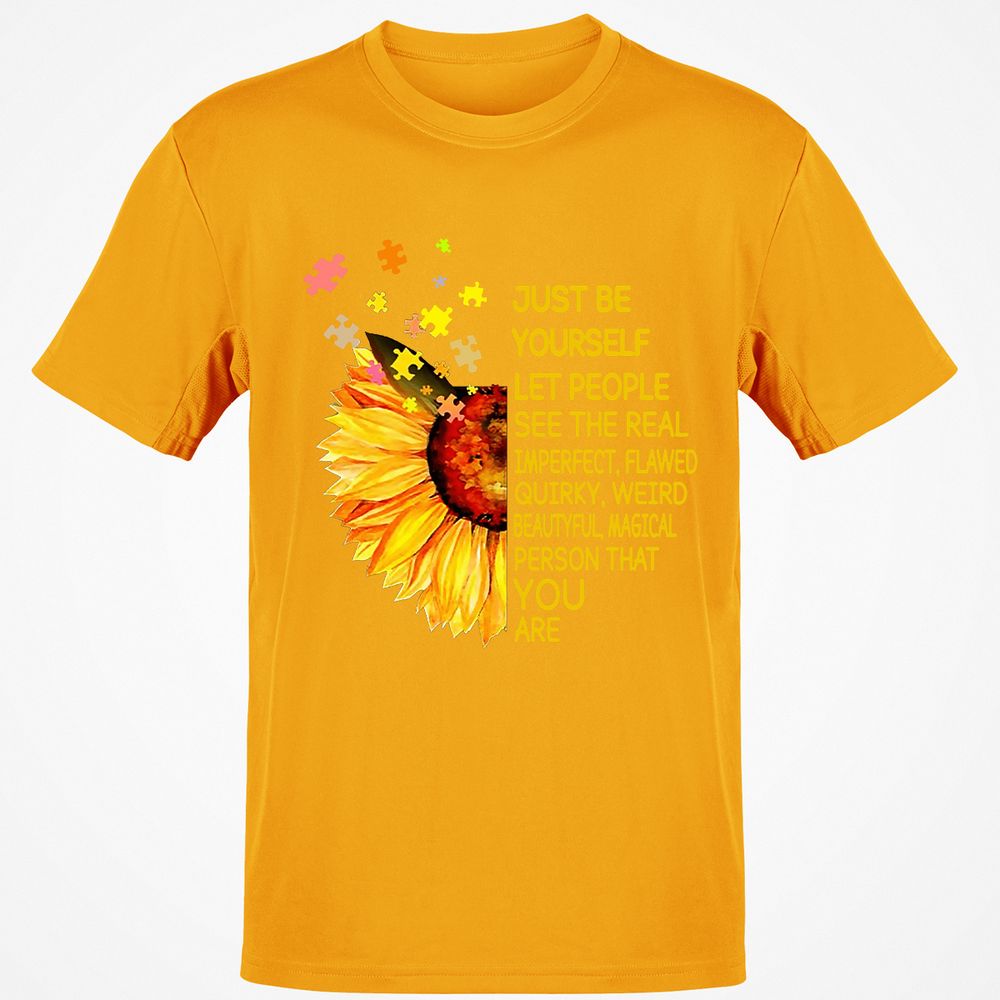 Classic Unisex T-Shirt - D5BKVR9Y - Gold - 4