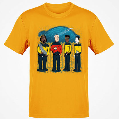 Classic Unisex T-Shirt - 7M57D68W - Gold - 4