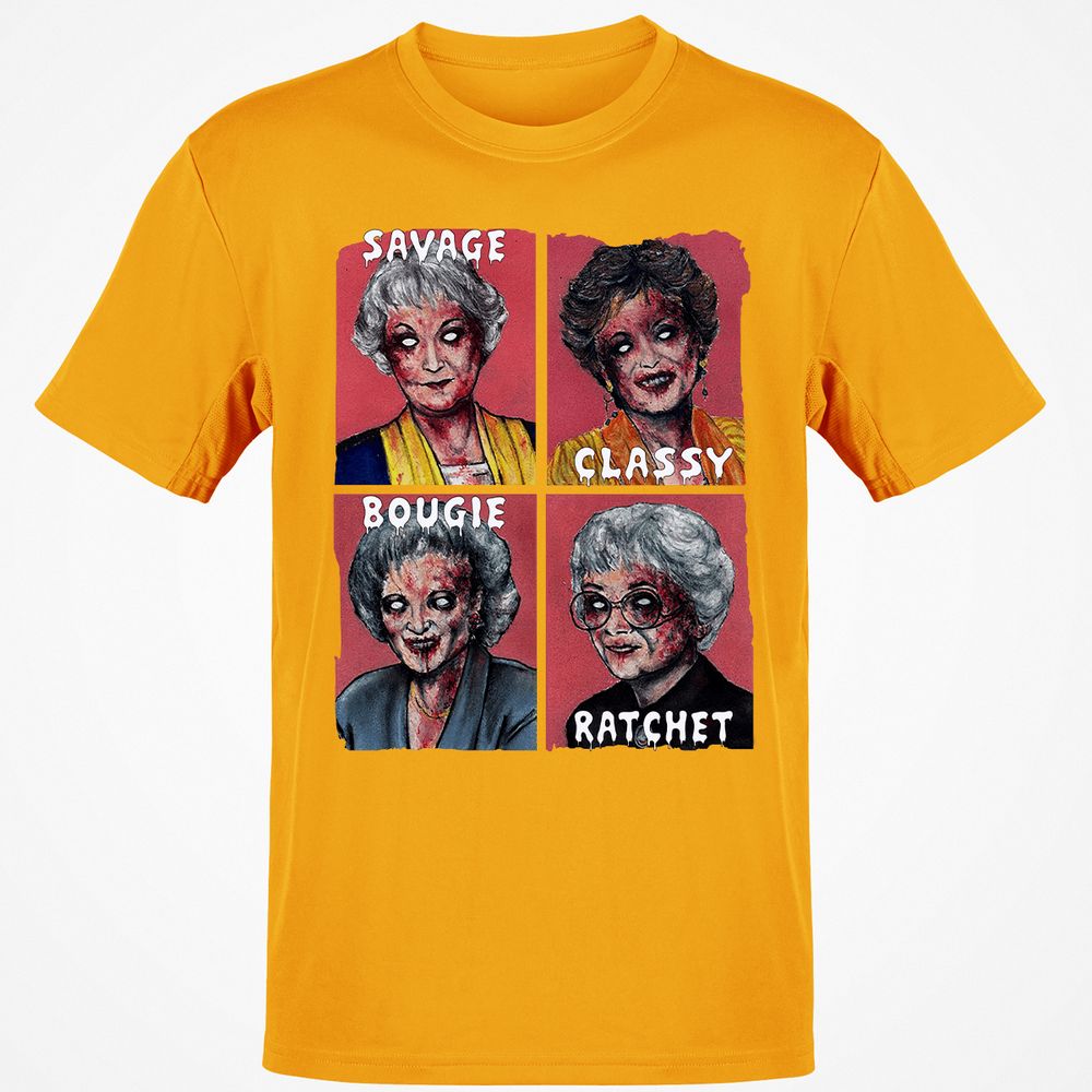 Classic Unisex T-Shirt - CFH6EZUY - Gold - 4